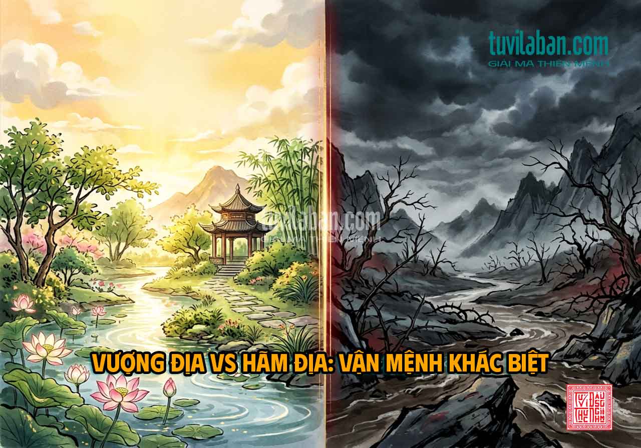 THIÊN LƯƠNG Vượng Địa & Hãm Địa — Ảnh Hưởng Khác Biệt
