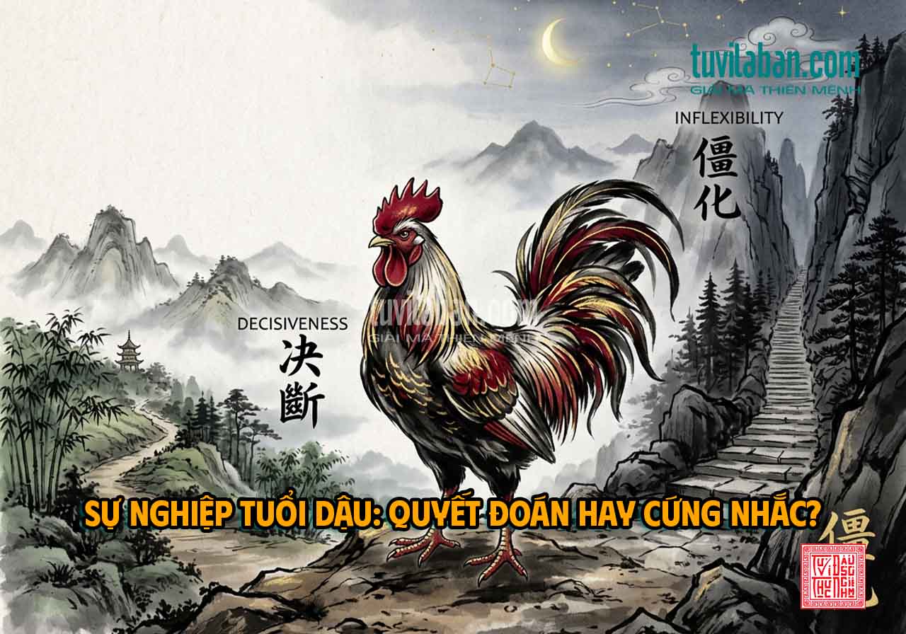 SỰ NGHIỆP TUỔI DẬU THÁNG 9: CẦN PHÂN BIỆT QUYẾT ĐOÁN VÀ CỨNG NHẮC