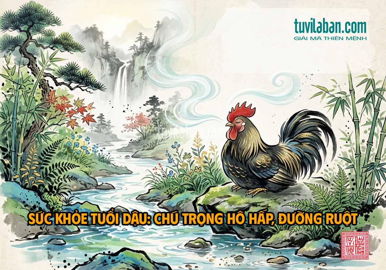 SỨC KHỎE TUỔI DẬU THÁNG 9: HỆ HÔ HẤP VÀ ĐƯỜNG RUỘT CẦN ĐƯỢC CHÚ Ý