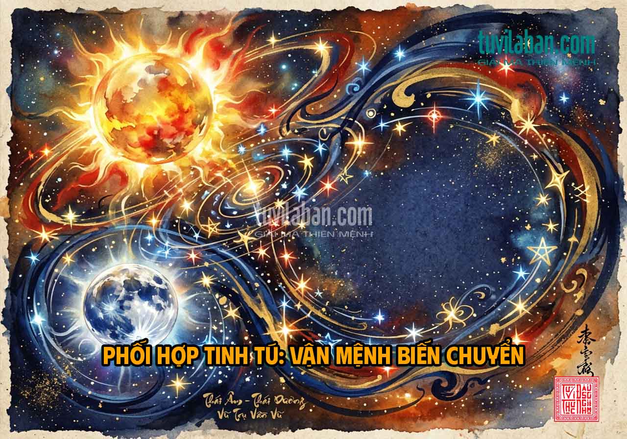 Thái Âm Thái Dương Đồng Cung Gặp Các Sao Khác: Phối Hợp & Biến Chuyển