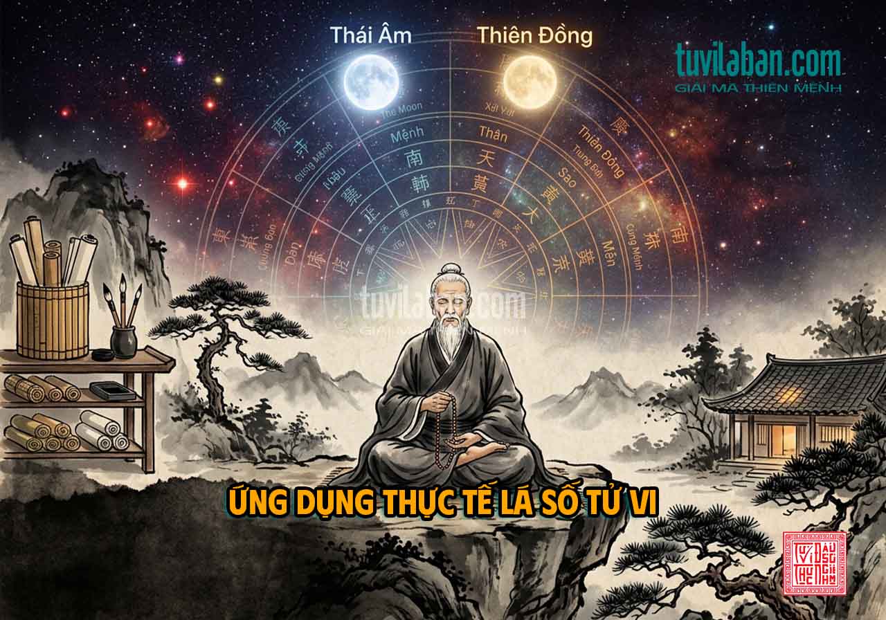 Ví Dụ Lá Số Thực Tế — THÁI ÂM THIÊN ĐỒNG Trong Hoàn Cảnh Cụ Thể