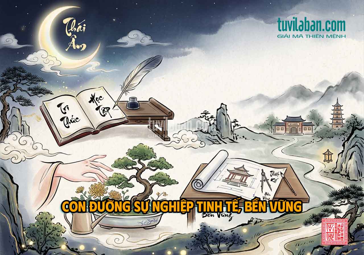 Nghề Nghiệp Phù Hợp Với THÁI ÂM Quan Lộc