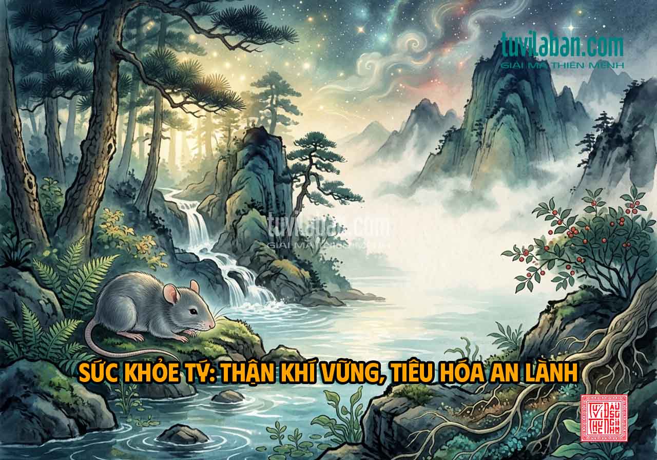 SỨC KHỎE TUỔI TÝ THÁNG 10: HỆ THẬN & TIÊU HÓA CẦN ĐƯỢC CHÚ TRỌNG