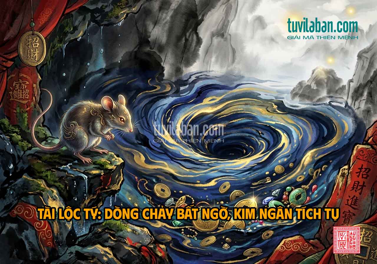 TÀI LỘC TUỔI TÝ THÁNG 10: DÒNG TIỀN ẨN CHỨA BẤT NGỜ