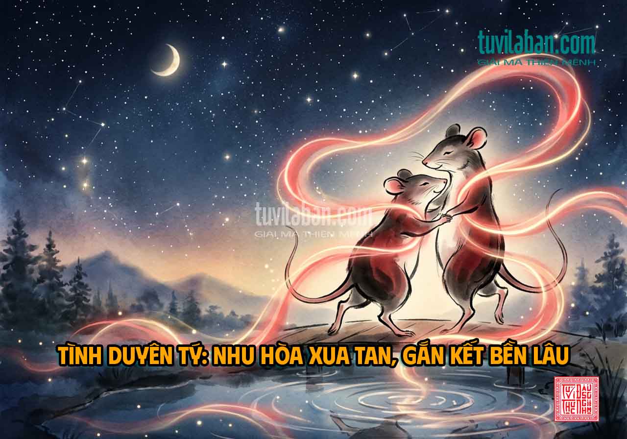 TÌNH DUYÊN TUỔI TÝ THÁNG 10: NHU HÒA HÓA GIẢI BẤT ĐỒNG