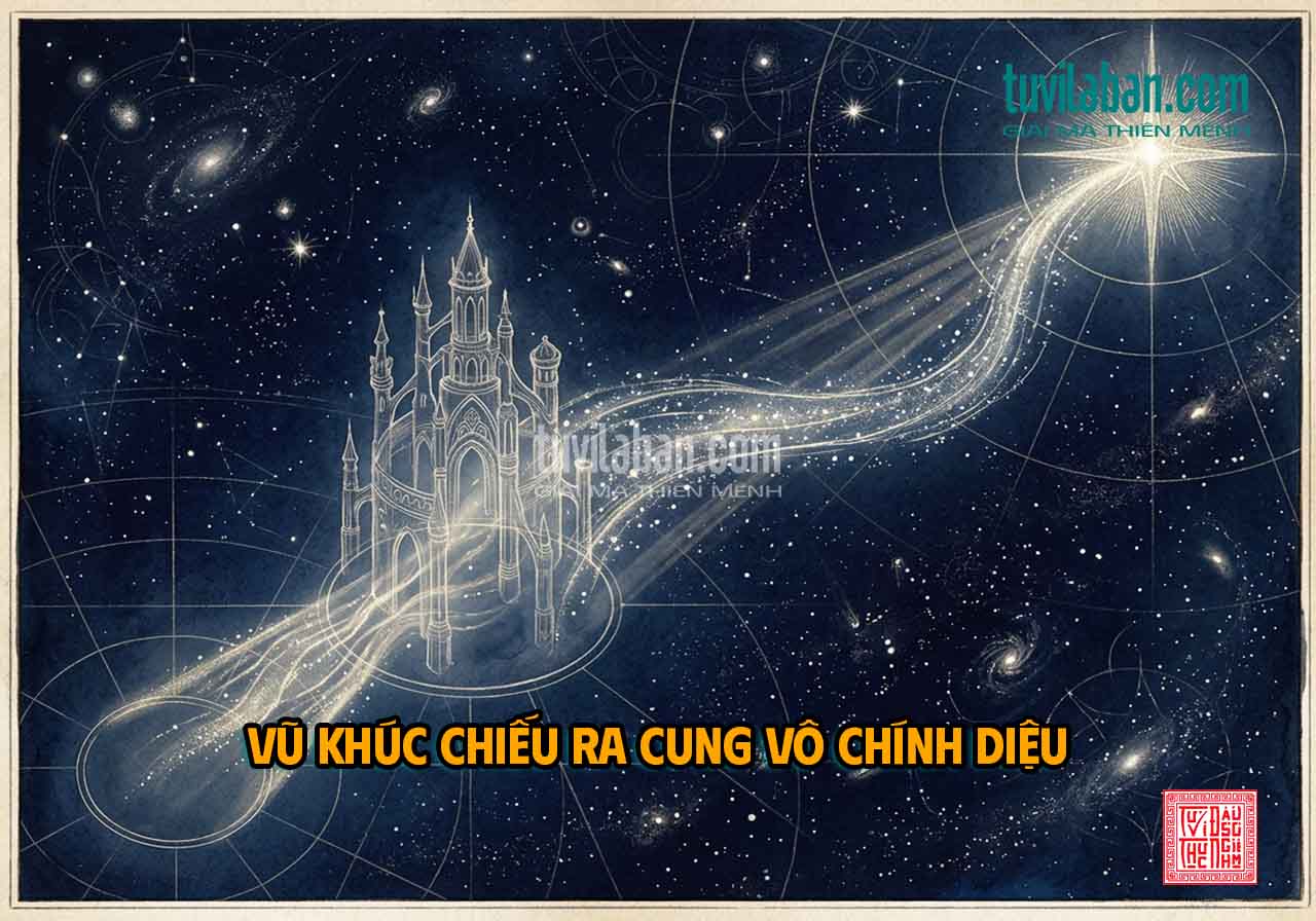 VŨ KHÚC Tọa Cung PHU THÊ — Ảnh Hưởng Đến Các Cung Vô Chính Diệu Liên Q