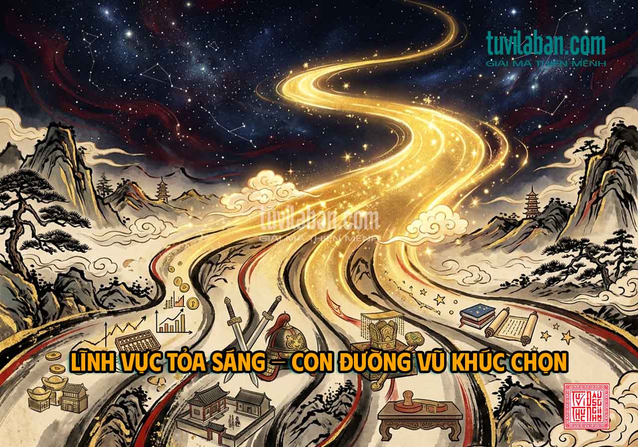 Con Đường Sự Nghiệp & Lĩnh Vực Phù Hợp Với VŨ KHÚC Quan Lộc