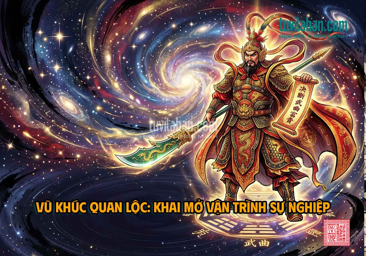VŨ KHÚC Tọa Cung QUAN LỘC: Giải Mã Con Đường Sự Nghiệp Tài