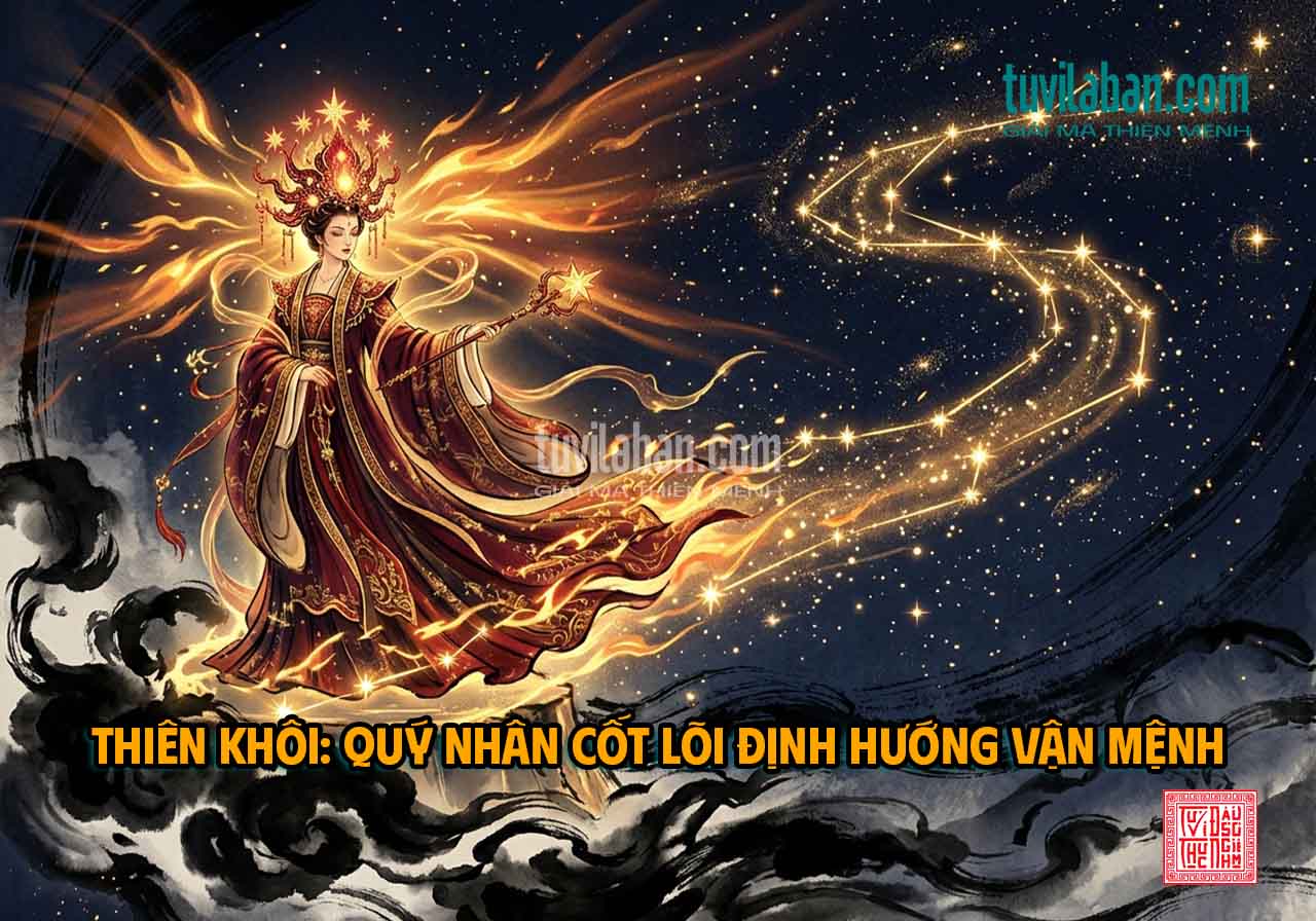 Sao THIÊN KHÔI Trong Tử Vi Đẩu Số: Quý Nhân & Cách Kích Hoạt