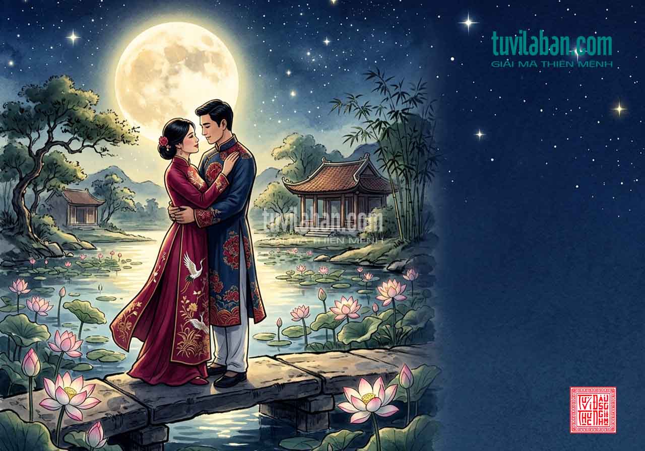 THÁI ÂM Tọa Cung PHU THÊ: Giải Mã Hôn Nhân Nữ Tính, Thầm Kín