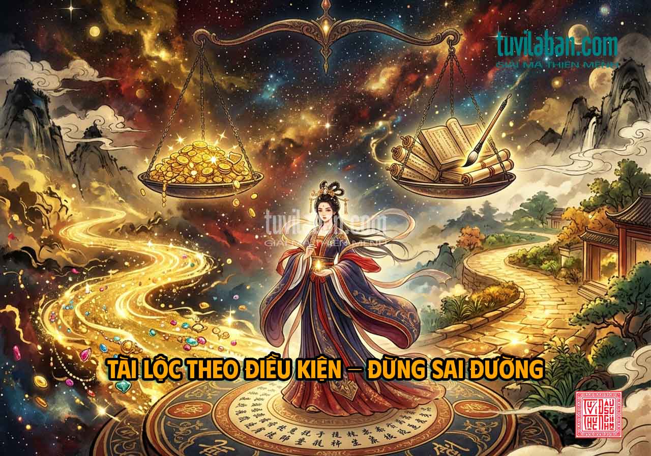 THAM LANG TỌA TẠI CUNG TÀI BẠCH — BIỂU HIỆN CÓ ĐIỀU KIỆN