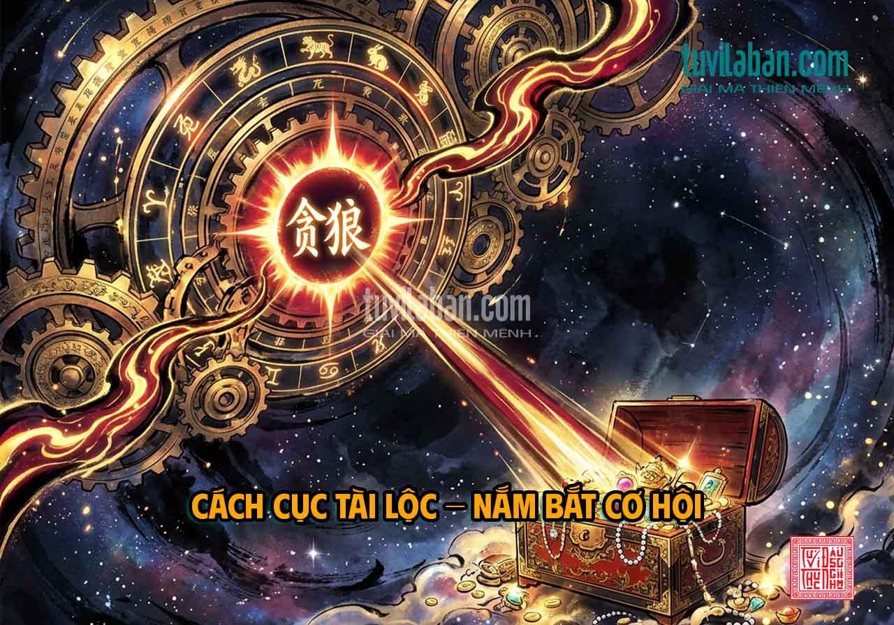 CÁCH CỤC NỔI BẬT CỦA THAM LANG Ở TÀI BẠCH
