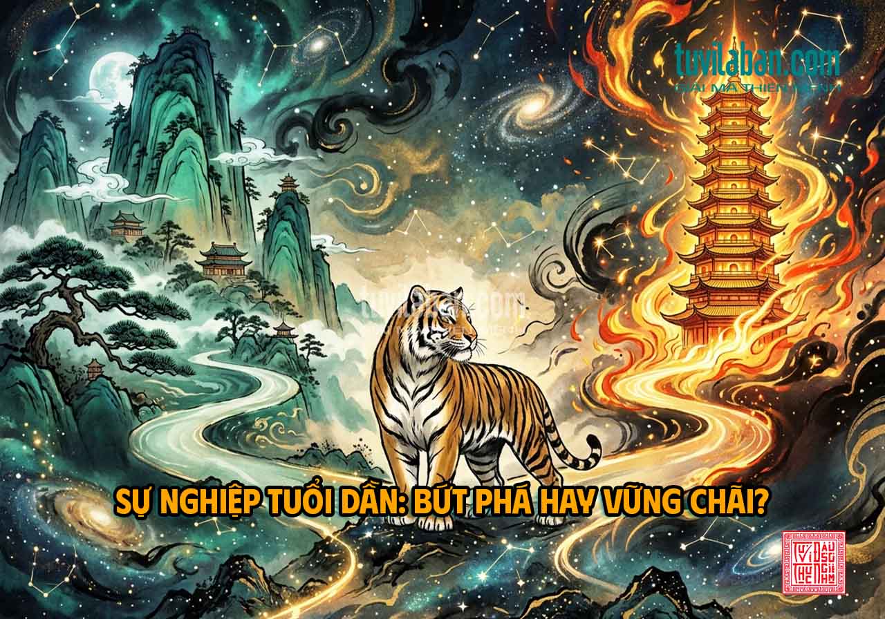 SỰ NGHIỆP CÔNG DANH TUỔI DẦN THÁNG 10: BỨT PHÁ HAY ỔN ĐỊNH?