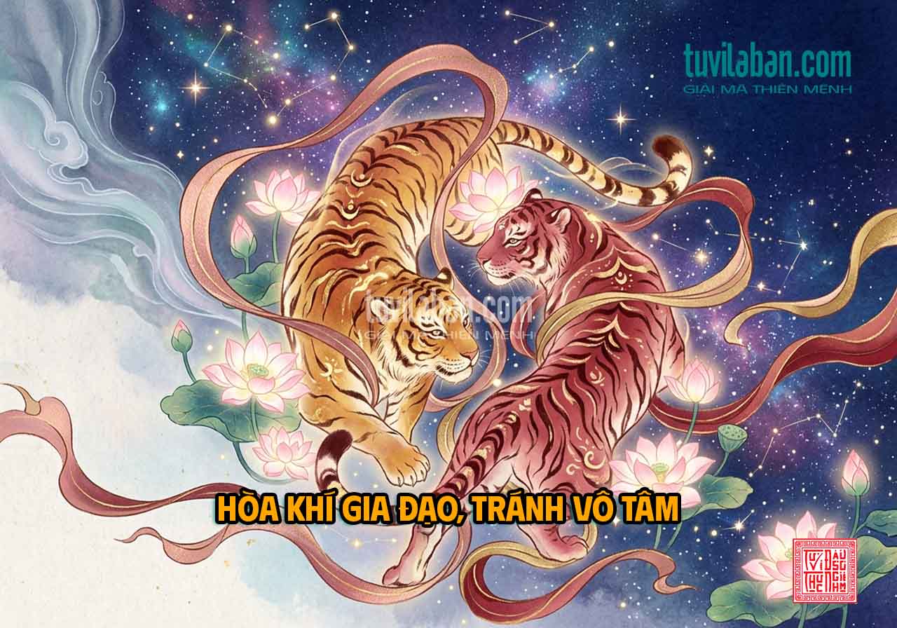 TÌNH DUYÊN & GIA ĐẠO TUỔI DẦN THÁNG HỢI: HÒA KHÍ VƯỢNG
