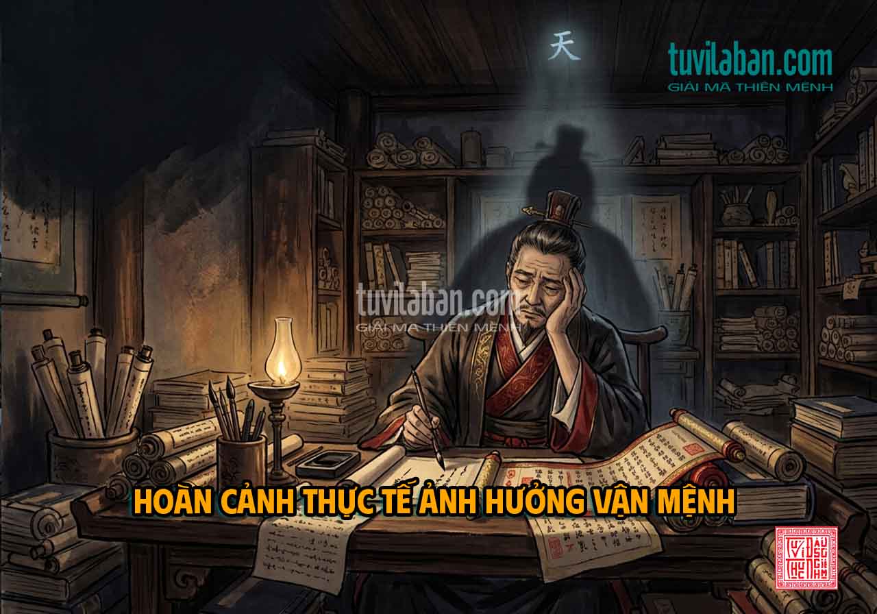 Ví Dụ Lá Số Thực Tế — THIÊN TƯỚNG Hãm Địa Trong Hoàn Cảnh Cụ Thể