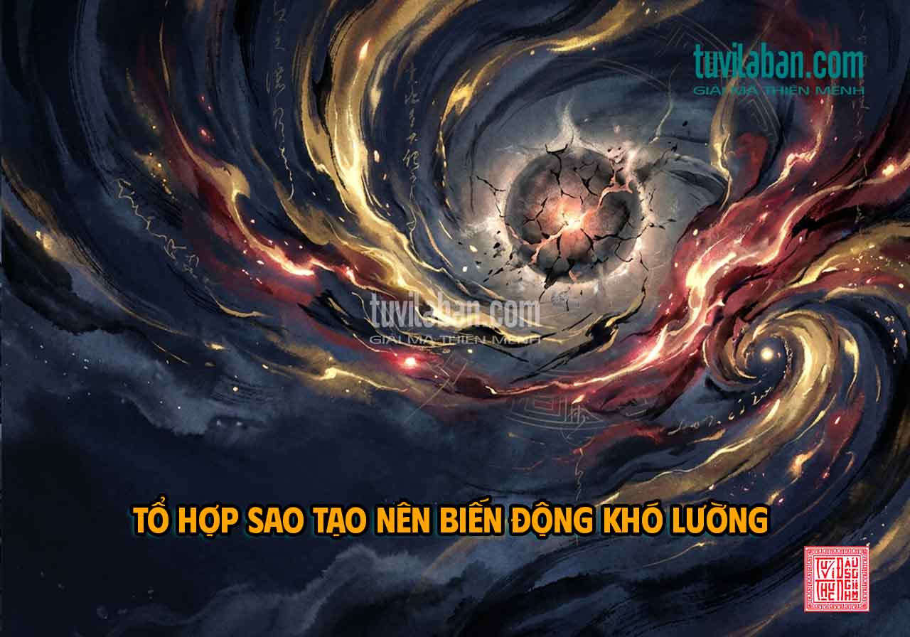 SAO THIÊN TƯỚNG Hãm Địa Gặp Sao Khác — Tổ Hợp Biến Động Khó Lường