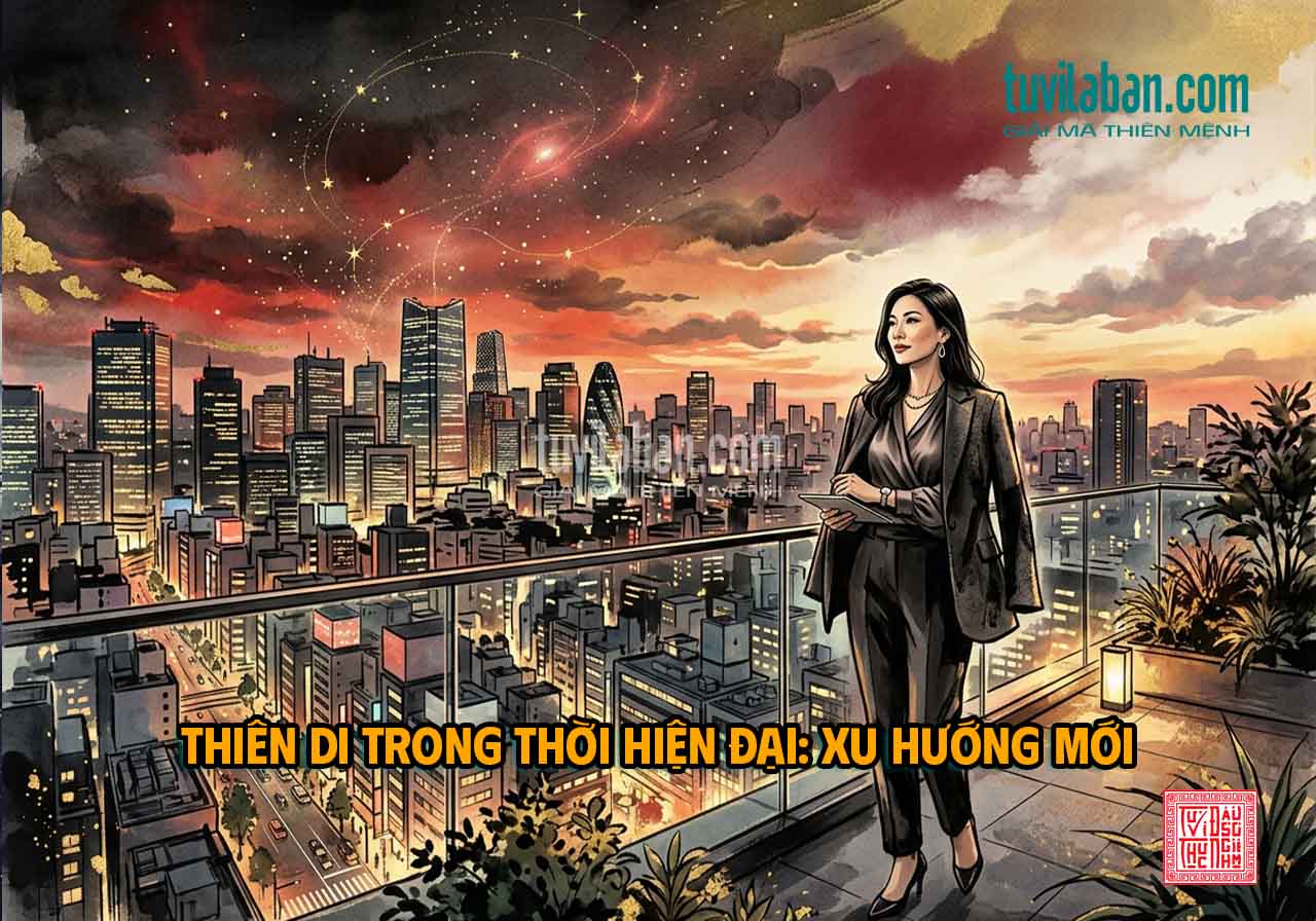 THIÊN TƯỚNG Ở THIÊN DI Dưới Góc Nhìn Hiện Đại & Thực Nghiệm