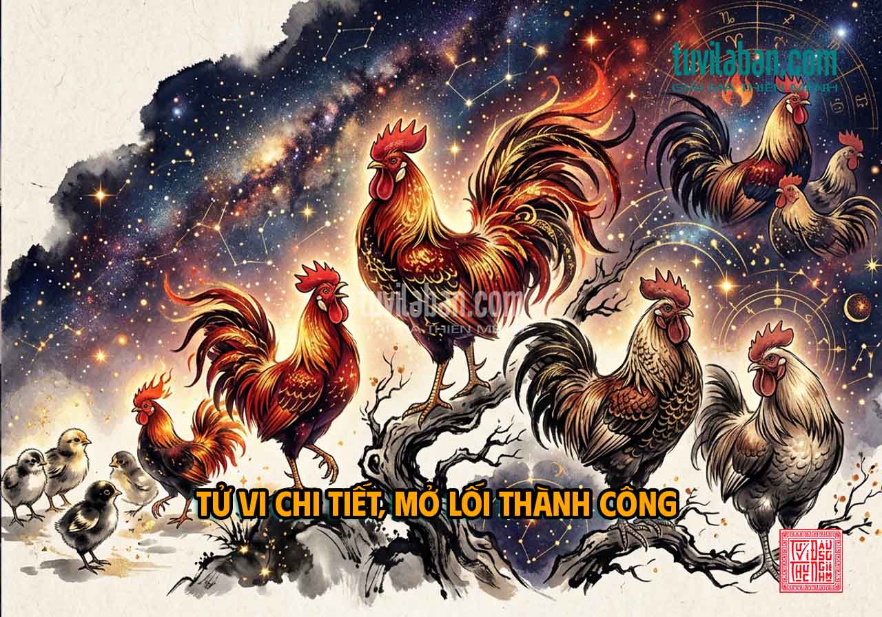 Tử Vi Chi Tiết Từng Tuổi Dậu Trong Năm Bính Ngọ 2026