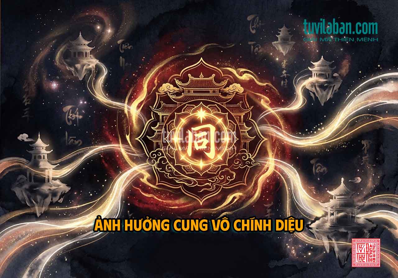 THIÊN ĐỒNG Tọa PHU THÊ — Ảnh Hưởng Đến Các Cung Vô Chính Diệu