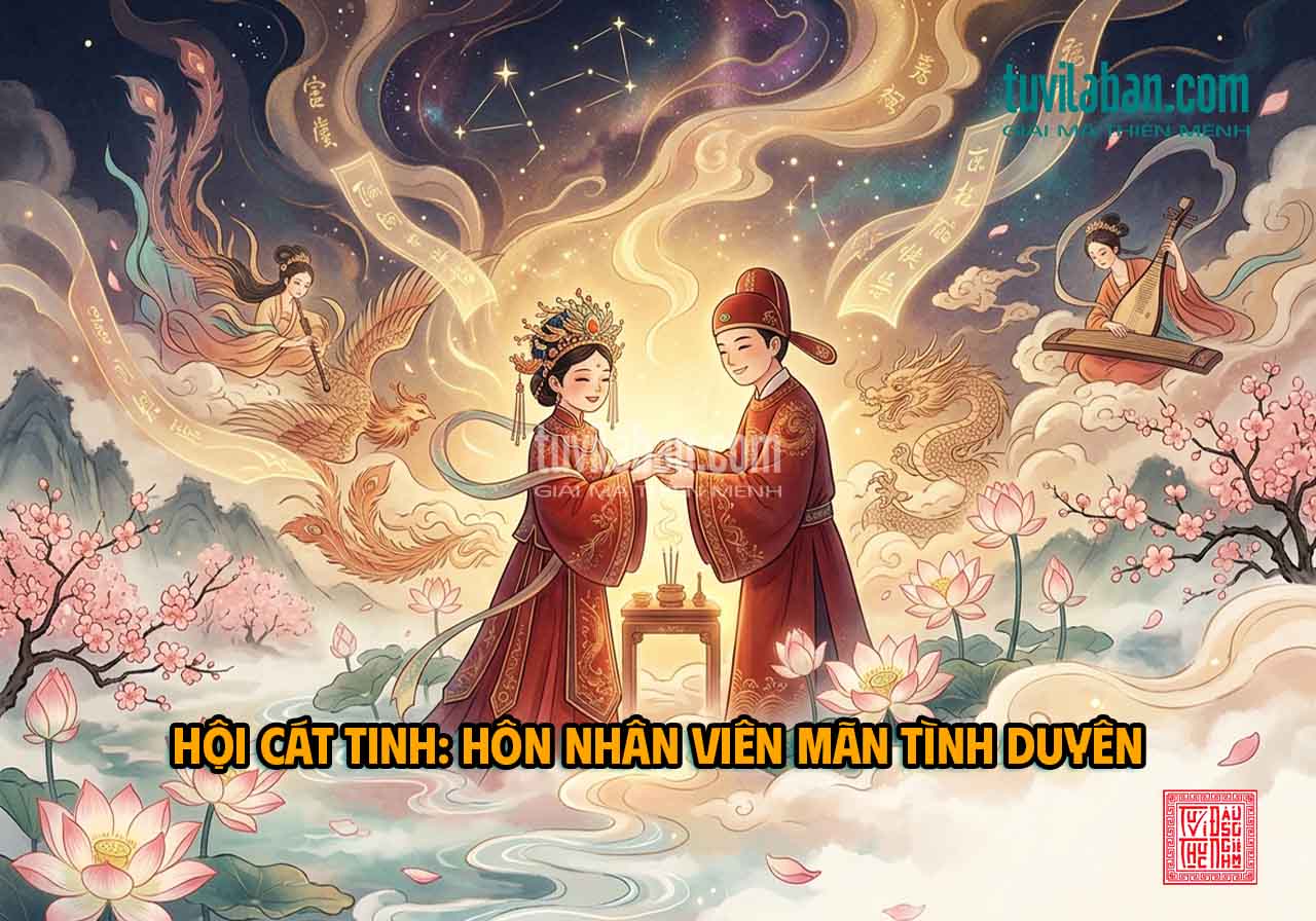 THIÊN ĐỒNG Hội Cát Tinh: Hôn Nhân Viên Mãn Hay Đa Phúc