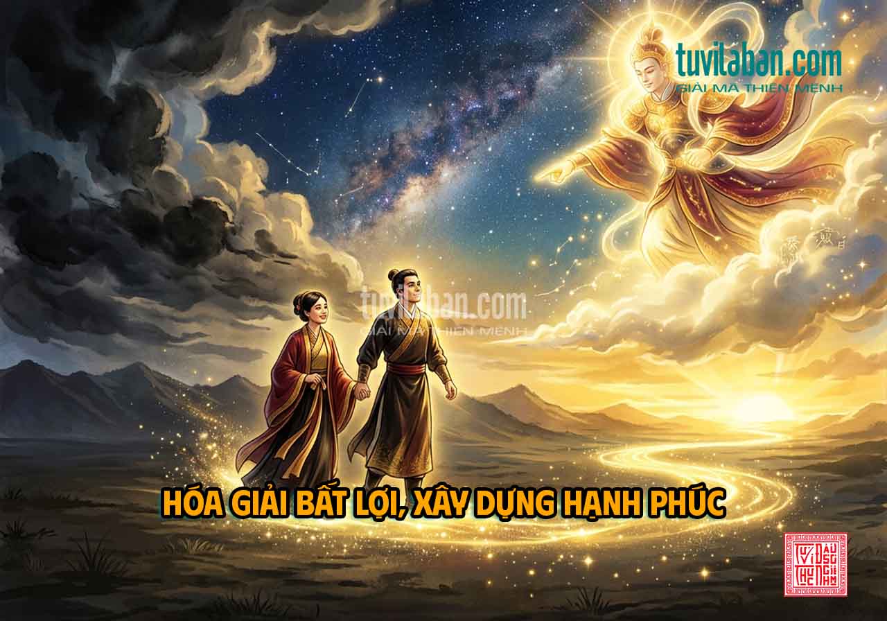 THIÊN TƯỚNG Hãm Địa Phu Thê: Giải Pháp Thực Tế