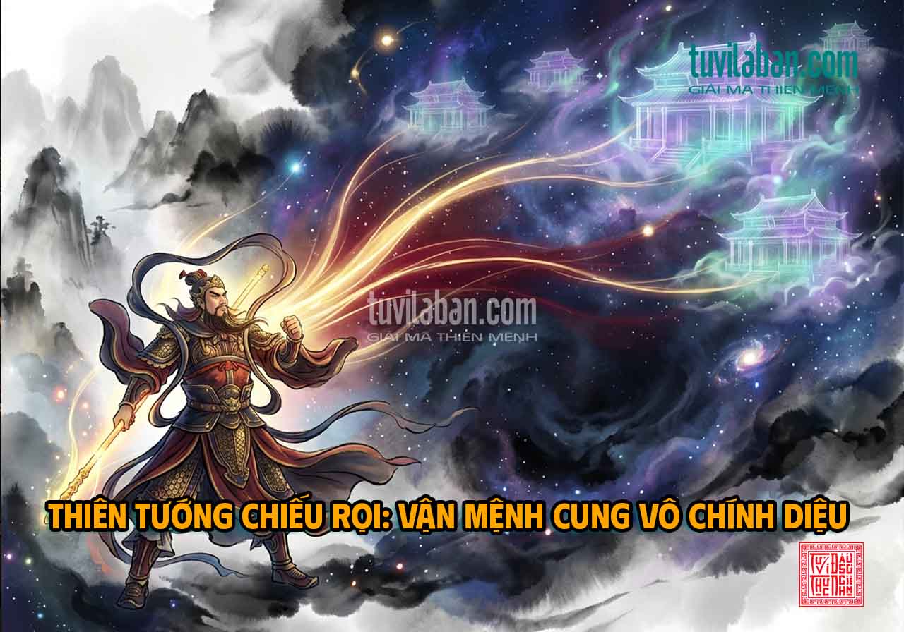 THIÊN TƯỚNG TỌA PHÚC ĐỨC — ẢNH HƯỞNG ĐẾN CÁC CUNG VÔ CHÍNH DIỆU