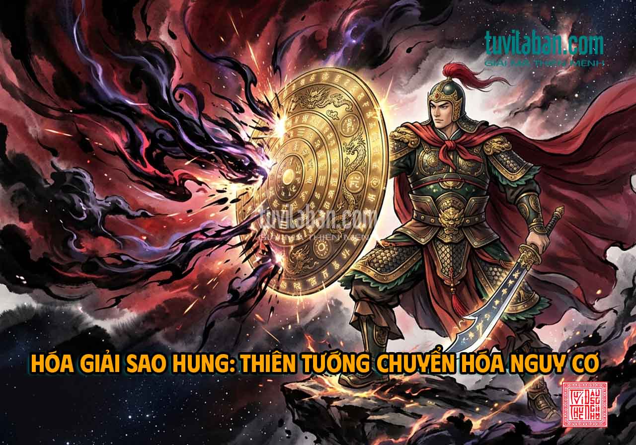 THIÊN TƯỚNG TẠI PHÚC ĐỨC GẶP SAO HUNG CƠ CHẾ & GIẢI PHÁP QUẢN TRỊ