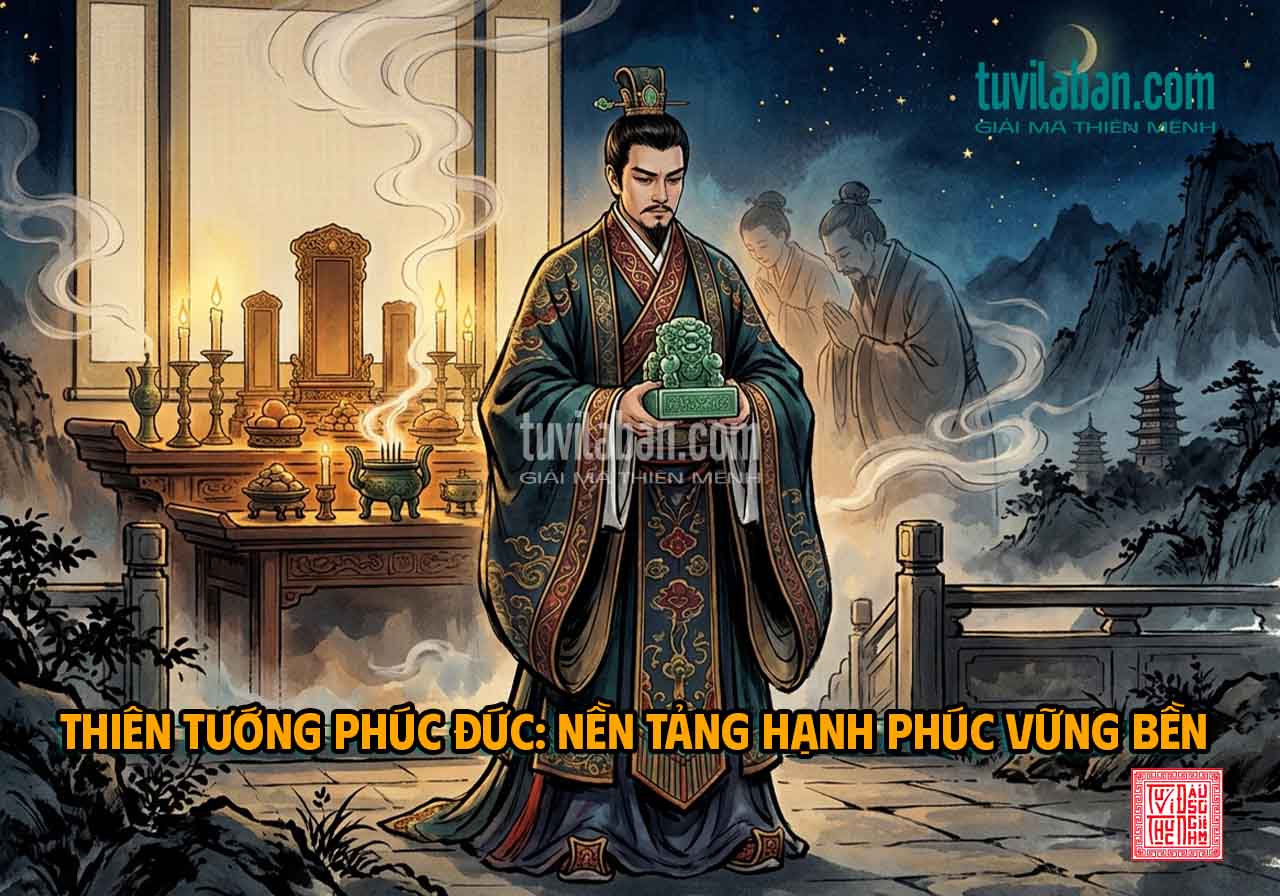 Thiên Tướng Tọa Cung Phúc Đức: Giải Mã Mối Liên Kết Phúc