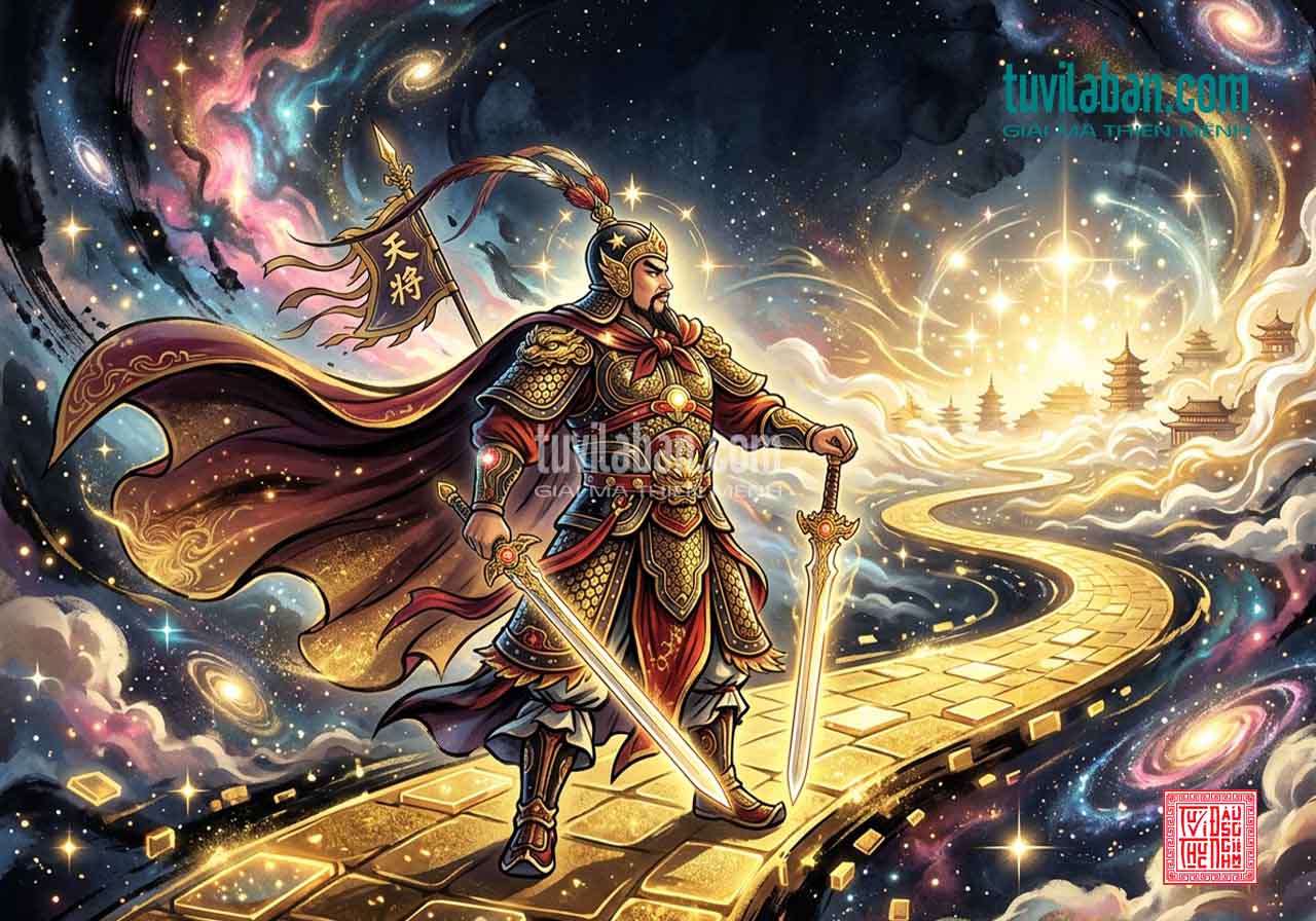 THIÊN TƯỚNG Tọa Cung Quan Lộc: Giải Mã Con Đường Sự Nghiệp