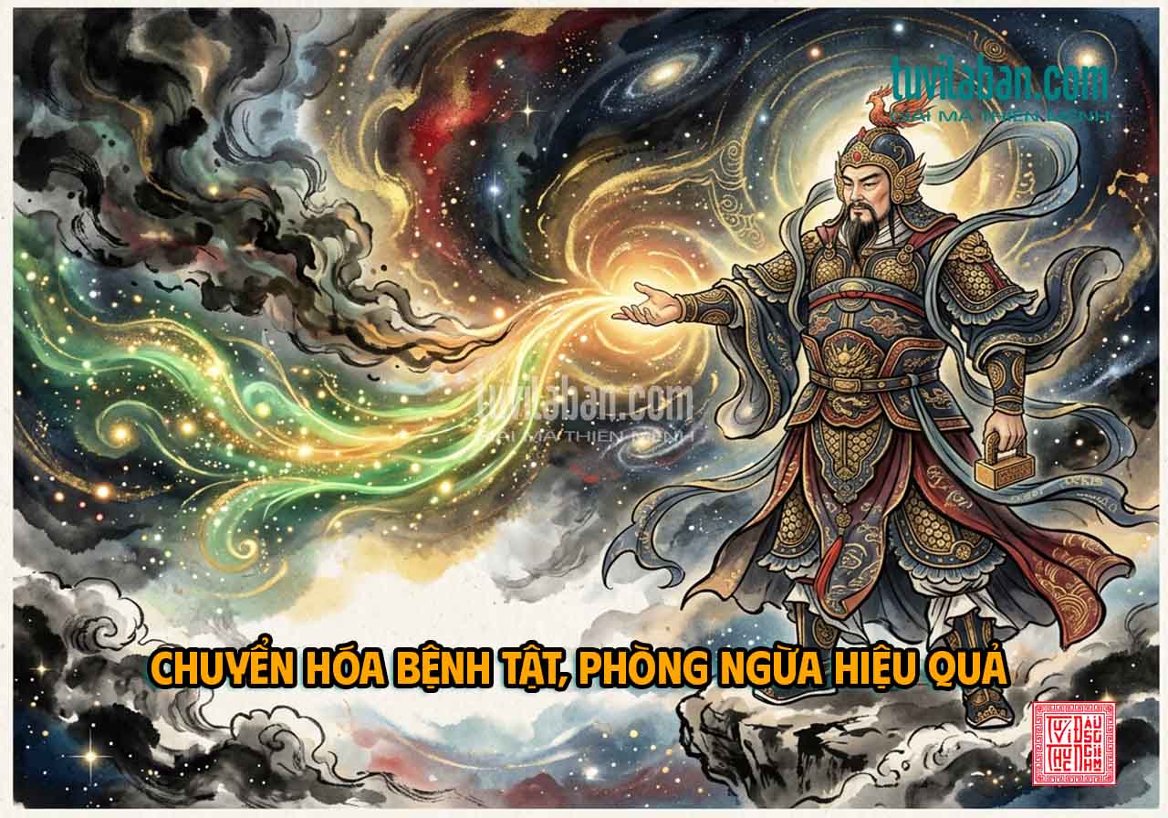 THIÊN TƯỚNG TỌA TẬT ÁCH — CƠ CHẾ CHUYỂN HÓA & PHÒNG NGỪA