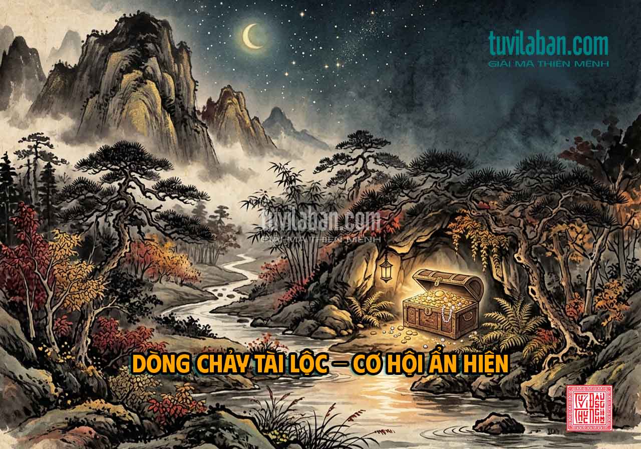 TÀI LỘC TUỔI MÙI THÁNG 10 ÂM LỊCH: DÒNG CHẢY ẨN HIỆN
