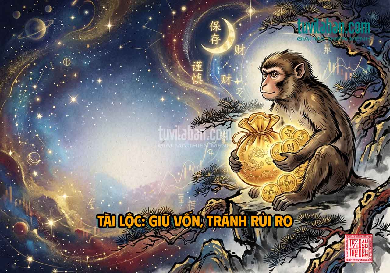 Tài Lộc Tuổi Thân Tháng 10: Giữ Vốn, Tránh Rủi Ro Bất Ngờ