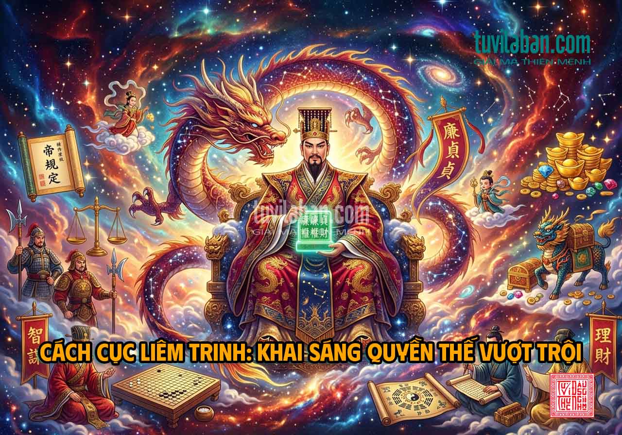 Cách Cục Nổi Bật Của LIÊM TRINH Tại Cung MỆNH — Cơ Hội & Thách Thức