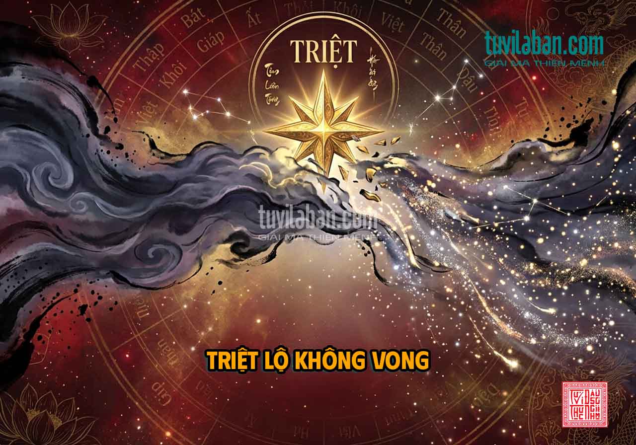 Sao TRIỆT Trong Tử Vi Đẩu Số: Cơ Chế Chuyển Hóa & Quản Trị