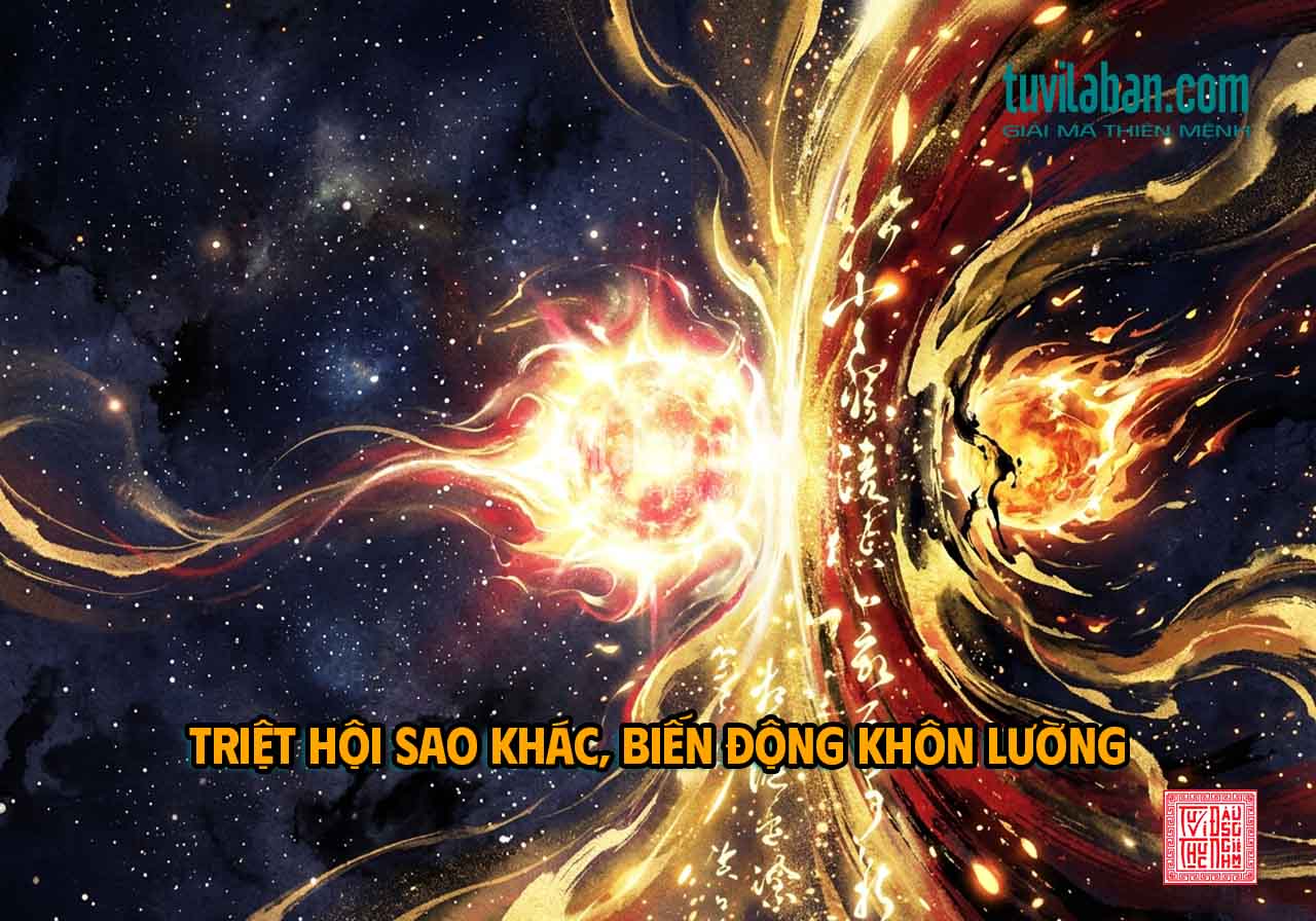 SAO TRIỆT GẶP SAO KHÁC — HỘI, XUNG, ĐỒNG CUNG