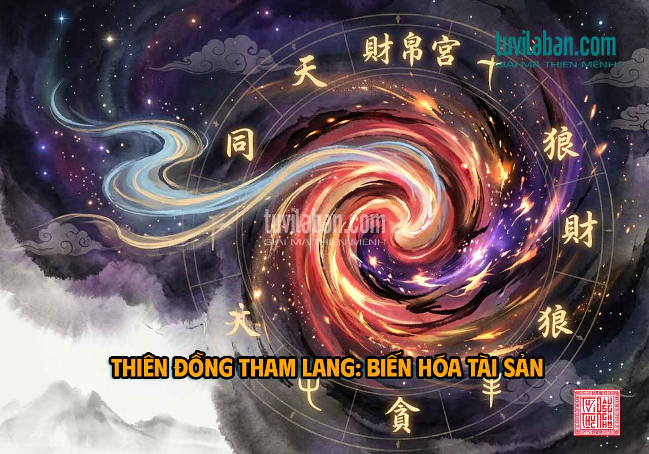 Cung TÀI BẠCH Có THIÊN ĐỒNG — Quan Hệ Xung Chiếu Cung PHÚC ĐỨC