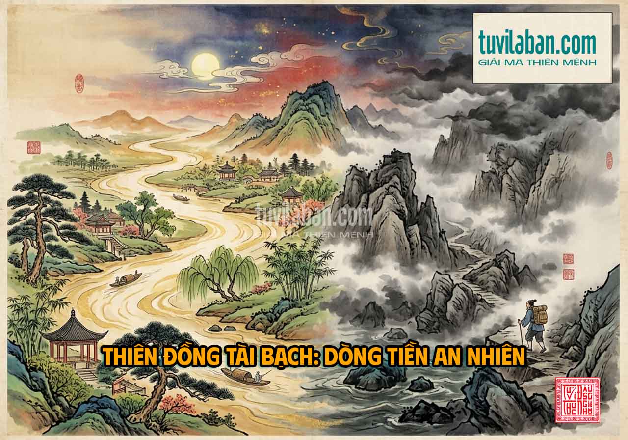 THIÊN ĐỒNG Tọa Cung TÀI BẠCH: Giải Mã Dòng Tiền An Nhiên