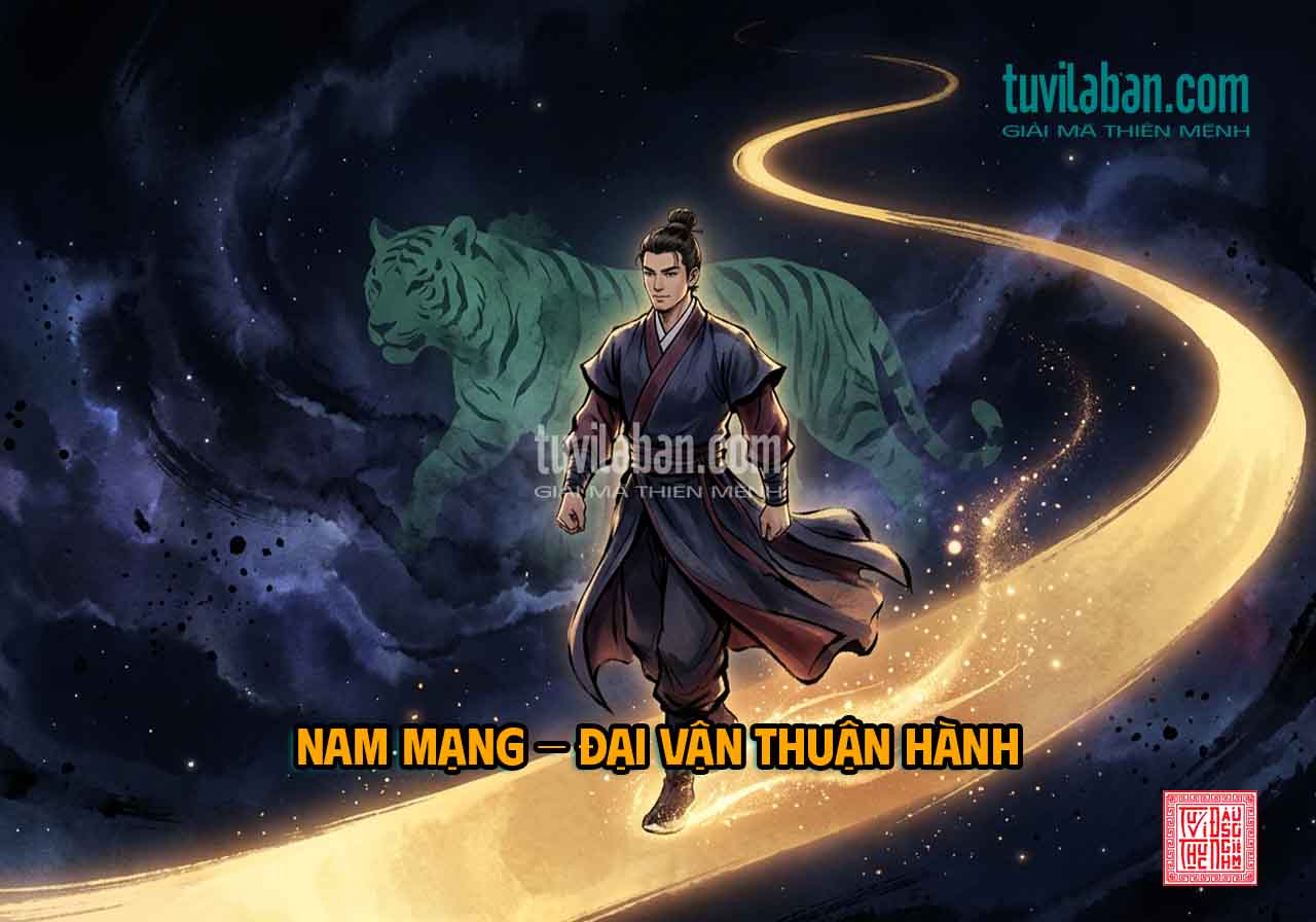 Tuổi Dần nam mạng năm 2027, Đại Vận thuận hành, chủ động tiến bước