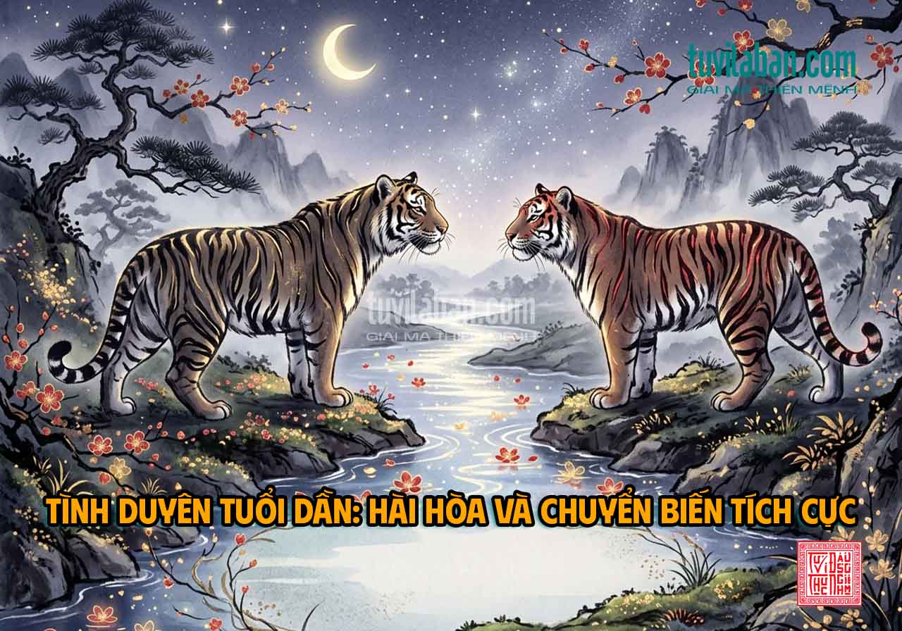TÌNH DUYÊN & HÔN NHÂN TUỔI DẦN NĂM 2027: CHUYỂN BIẾN HAY BÌNH ỔN?