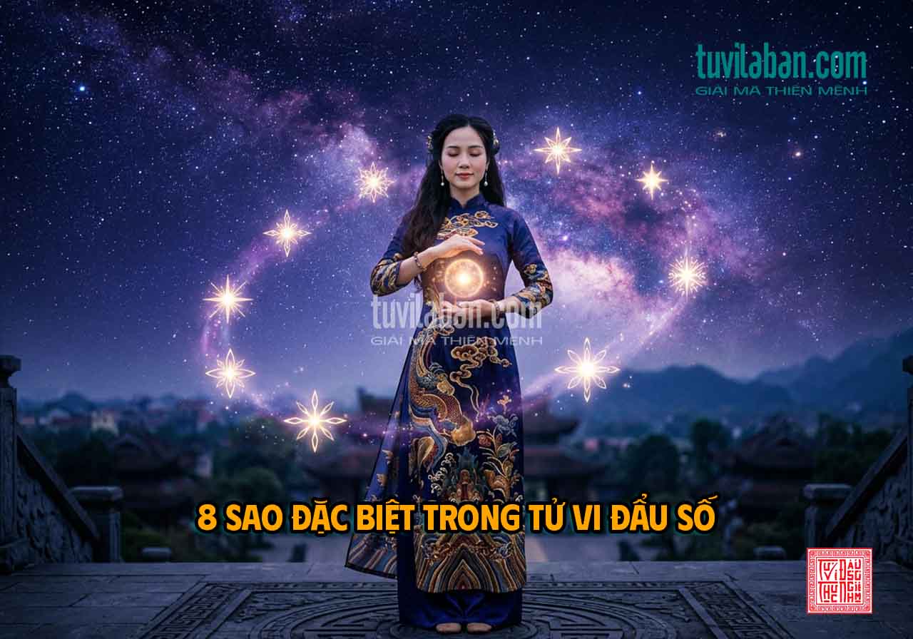 8 Sao Đặc Biệt Trong Tử Vi Đẩu Số: Giải Mã Ảnh Hưởng Chuyển Hóa
