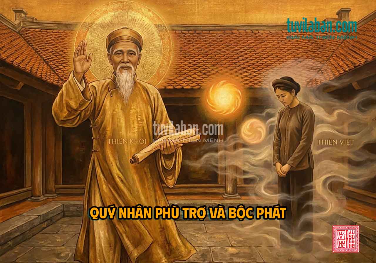 THIÊN KHÔI, THIÊN VIỆT — QUÝ NHÂN PHÙ TRỢ VÀ CƠ CHẾ BỘC PHÁT