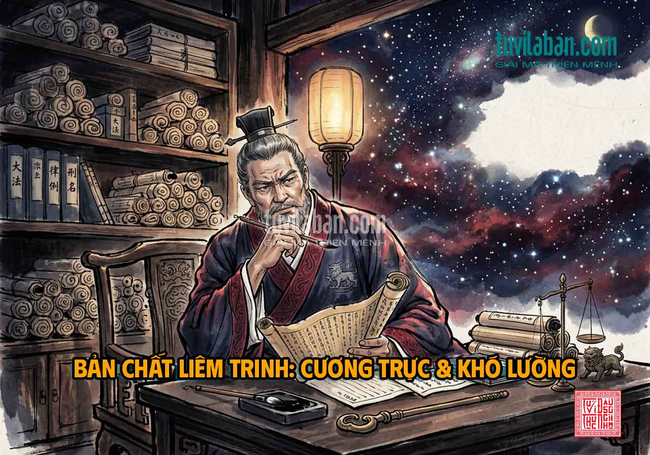 LIÊM TRINH Đóng Tại Cung MỆNH — Biểu Hiện Có Điều Kiện