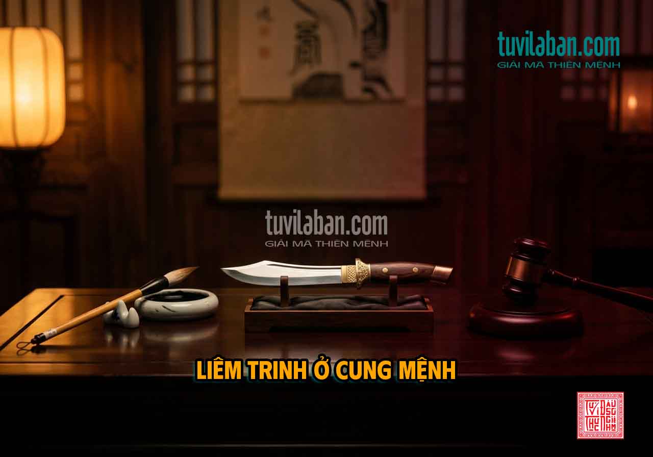 LIÊM TRINH Ở CUNG MỆNH: DAO SẮC NGHỆ THUẬT HAY CẠM BẪY THỊ