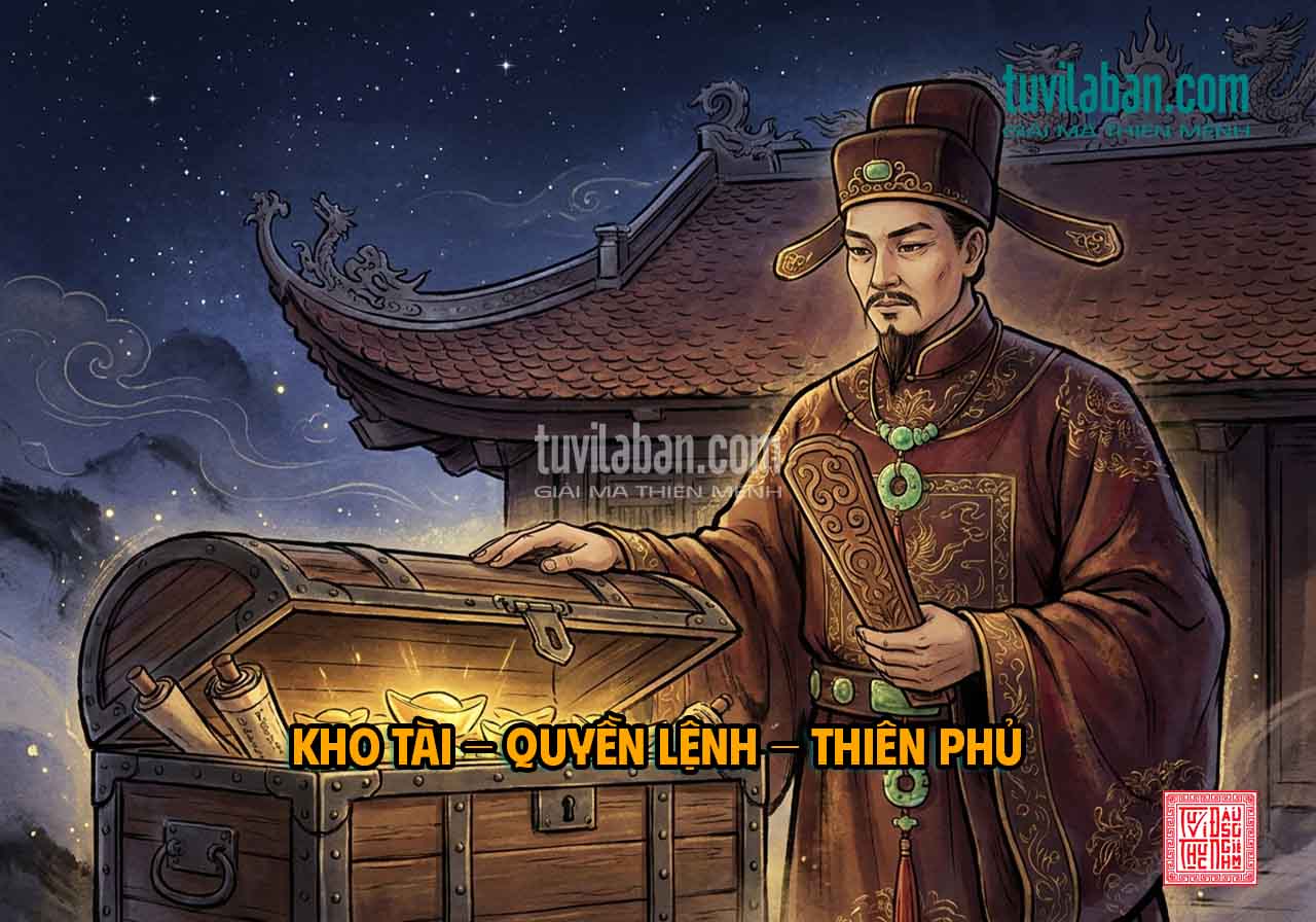 THIÊN PHỦ Tọa Cung Quan Lộc: Sự Nghiệp Ổn Định Hay Trì Trệ?