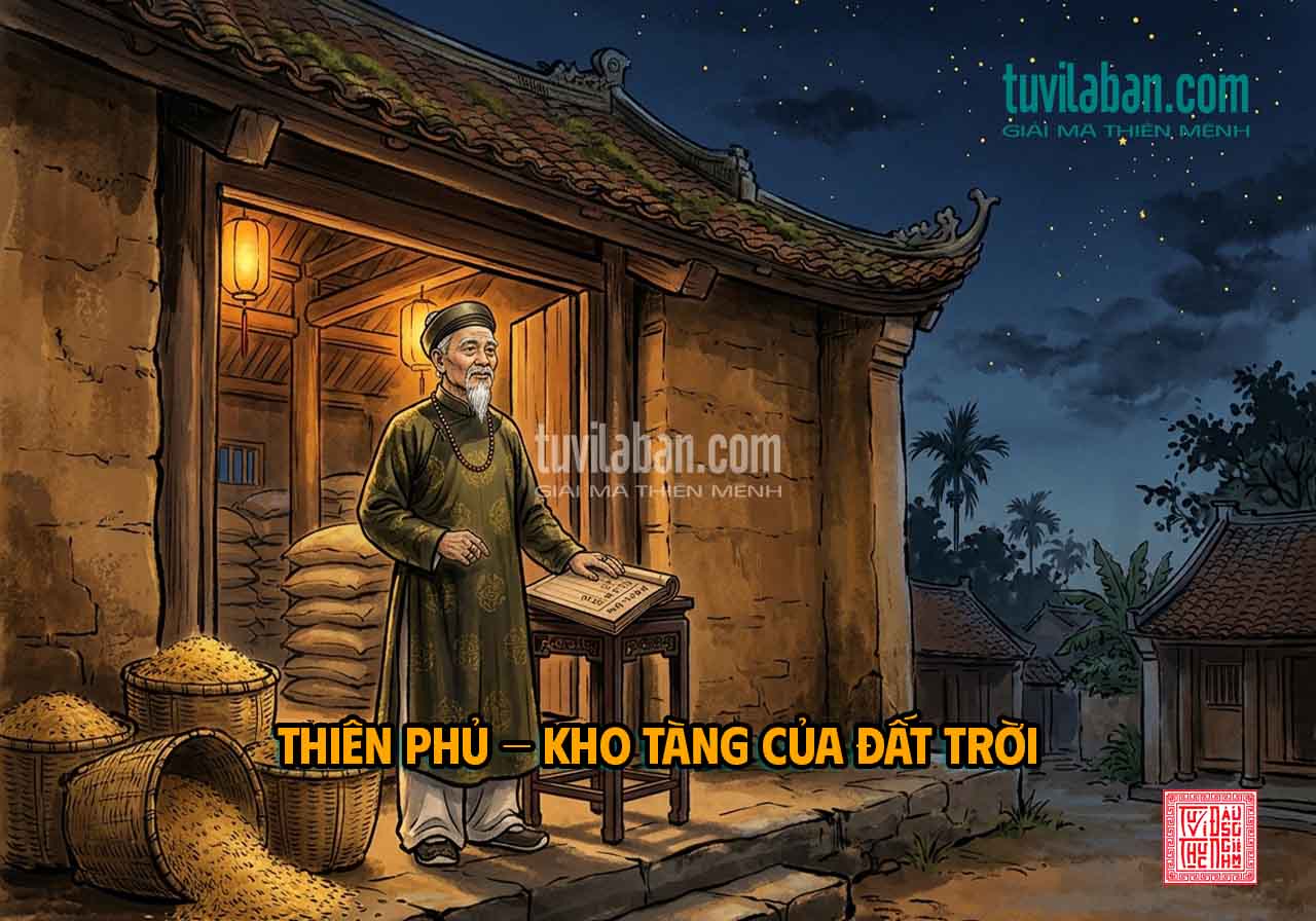 Thiên Phủ tọa Cung Mệnh: Giải Mã Bản Chất 'Người Giữ Kho'