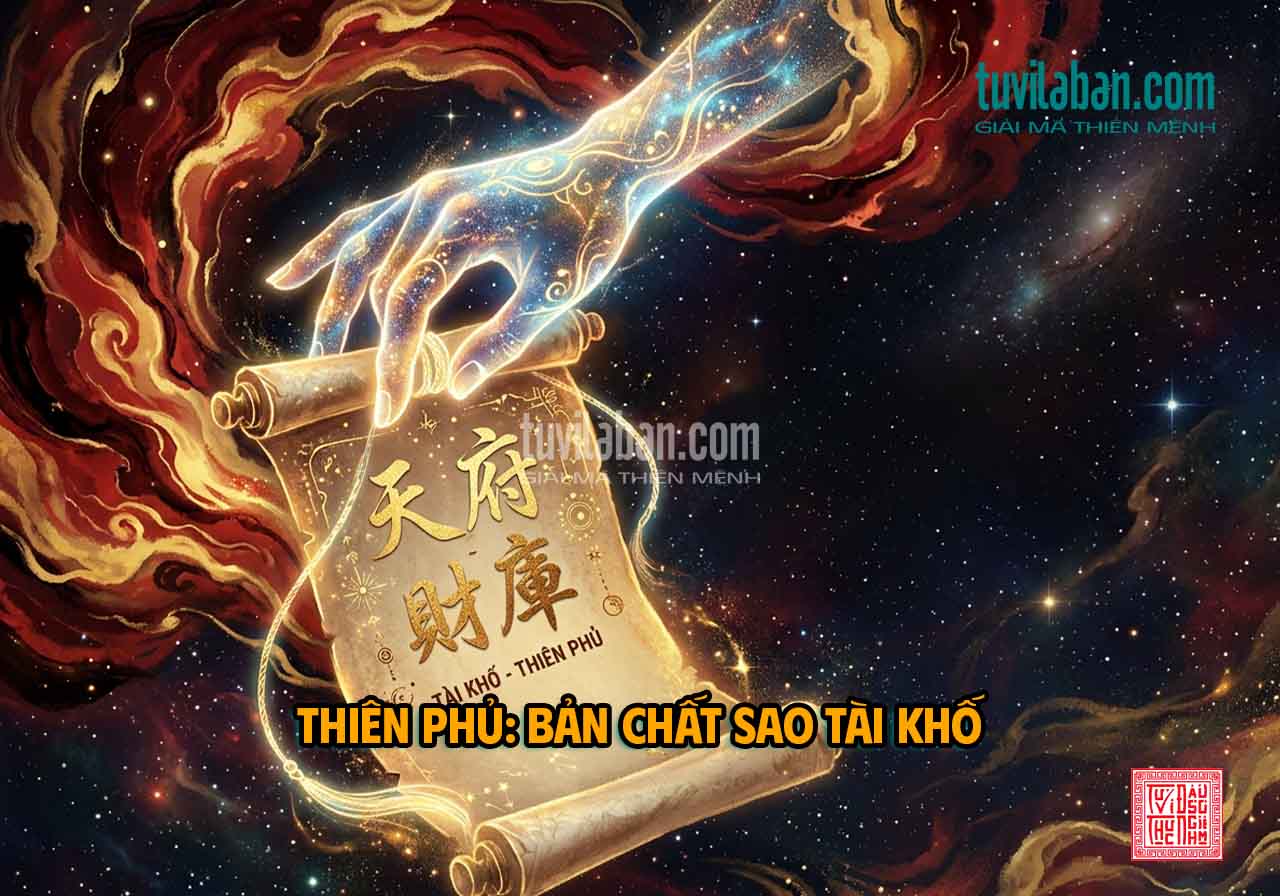 THIÊN PHỦ LÀ GÌ? VỊ THẾ & BẢN CHẤT CỦA SAO “TÀI KHỐ”