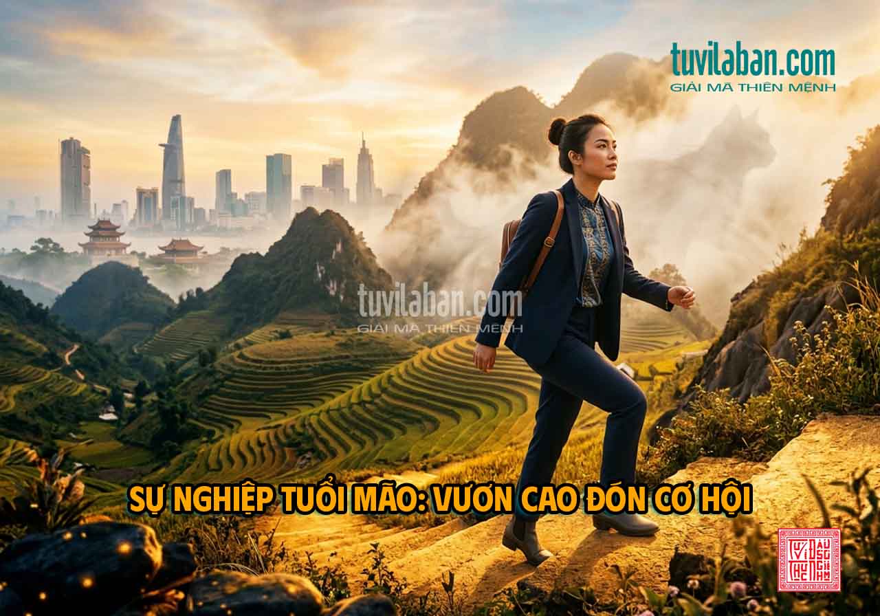 VẬN TRÌNH SỰ NGHIỆP & CÔNG DANH TUỔI MÃO NĂM ĐINH MÙI 2027