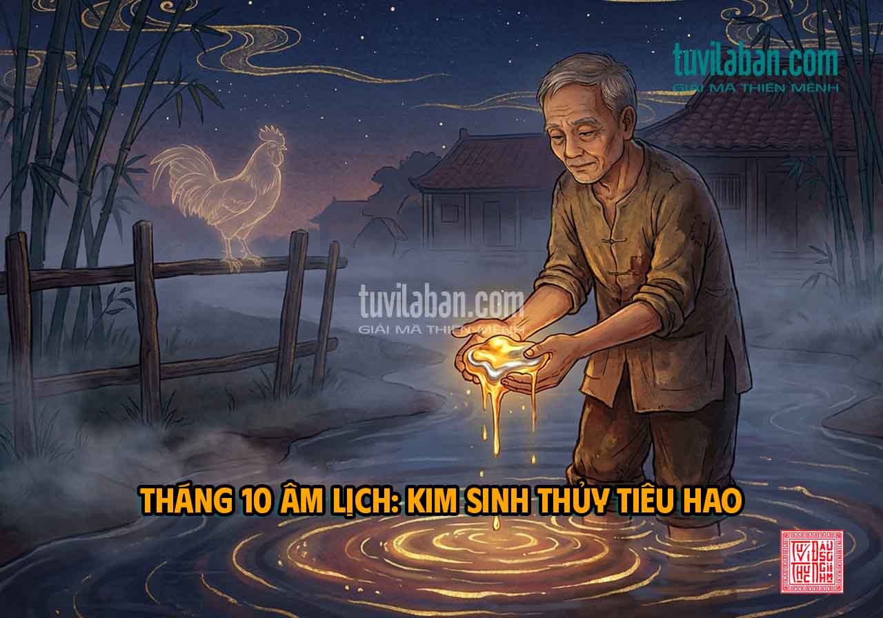 Tử Vi Tháng 10 Âm Lịch Tuổi Dậu: Kim Sinh Thủy – Quản Trị Năng
