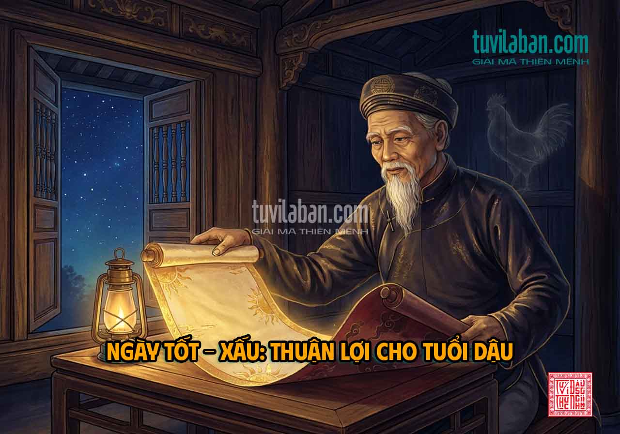 NGÀY TỐT – XẤU THÁNG 10 ÂM LỊCH CHO TUỔI DẬU