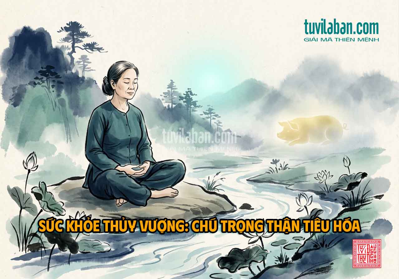 SỨC KHỎE TUỔI HỢI THÁNG KỶ HỢI: CHÚ TRỌNG HỆ THẬN & TIÊU HÓA
